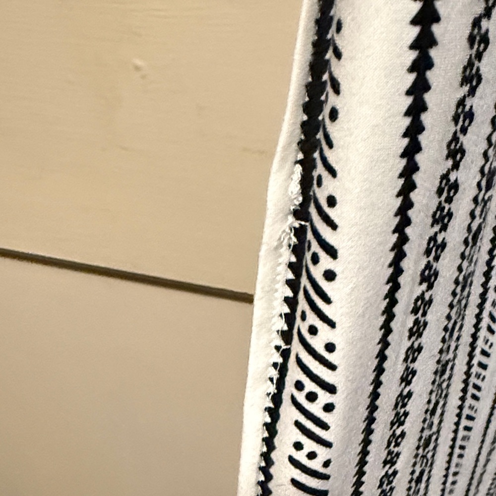 ⭐️ 2/$12 No Boundaries White and Black Striped Maxi Dress - Picture 5 of 6